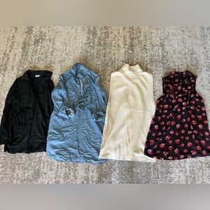 H&M and Thyme Maternity Tunic Shirts size XS